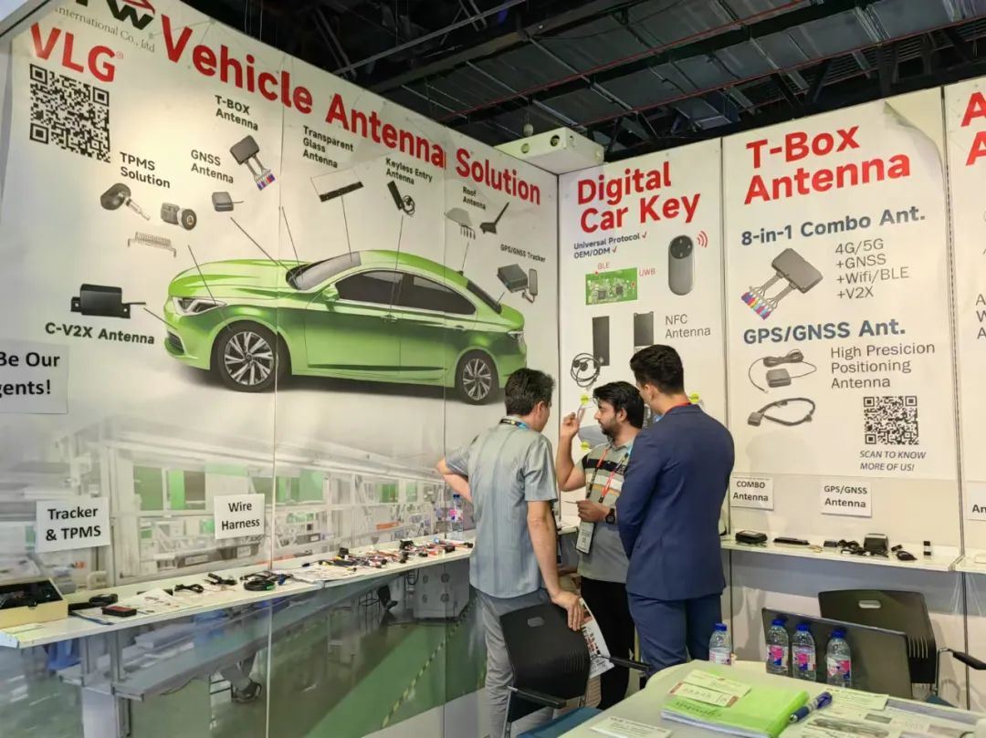 VLG highlights cutting-edge innovations in automotive antenna solutions at Dubai World Trade Center 2024 in the UAE