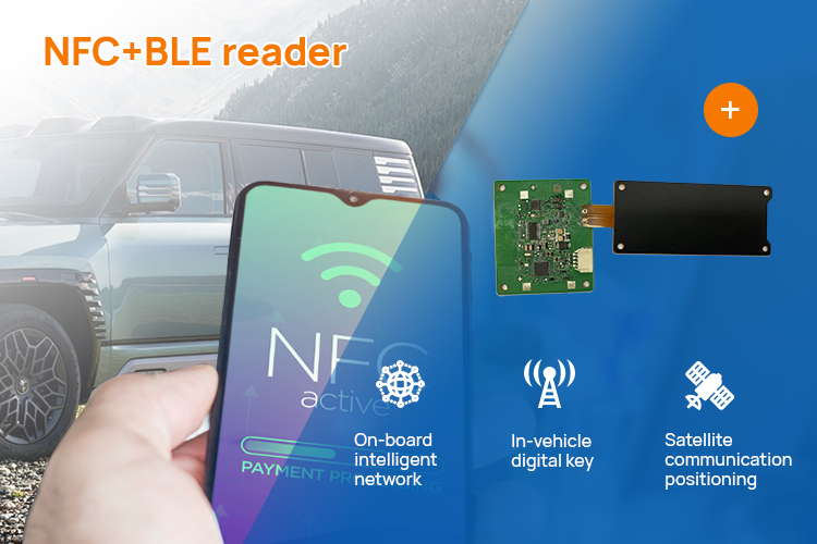 NFC+BLE reader