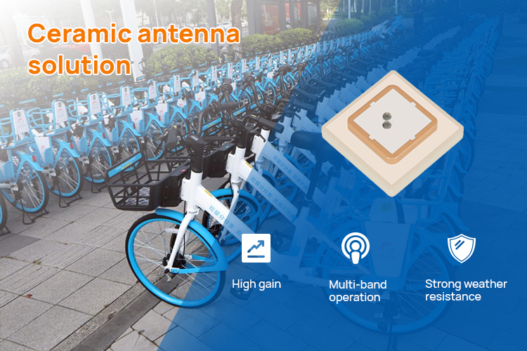 Ceramic antenna solution