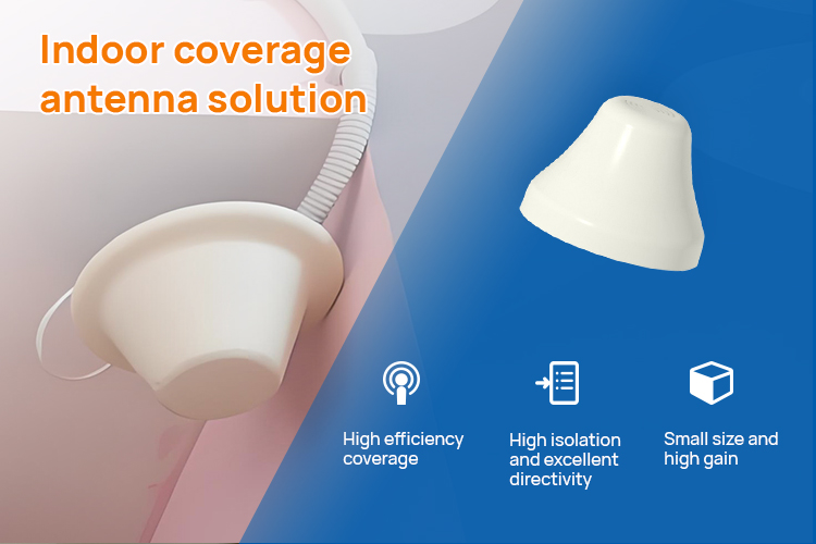 Indoor coverage antenna solution