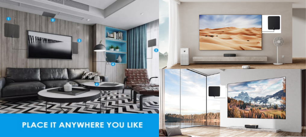 TV antenna DTMB HDTV ATSC ISDB DVB-T2