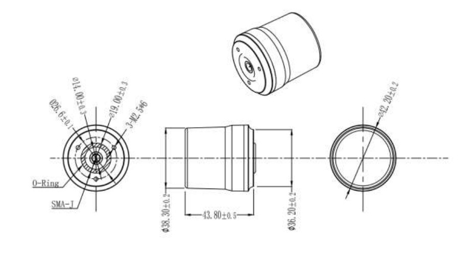 High-precision positioning four-arm helical antenna High-precision positioning four-arm helical antenna