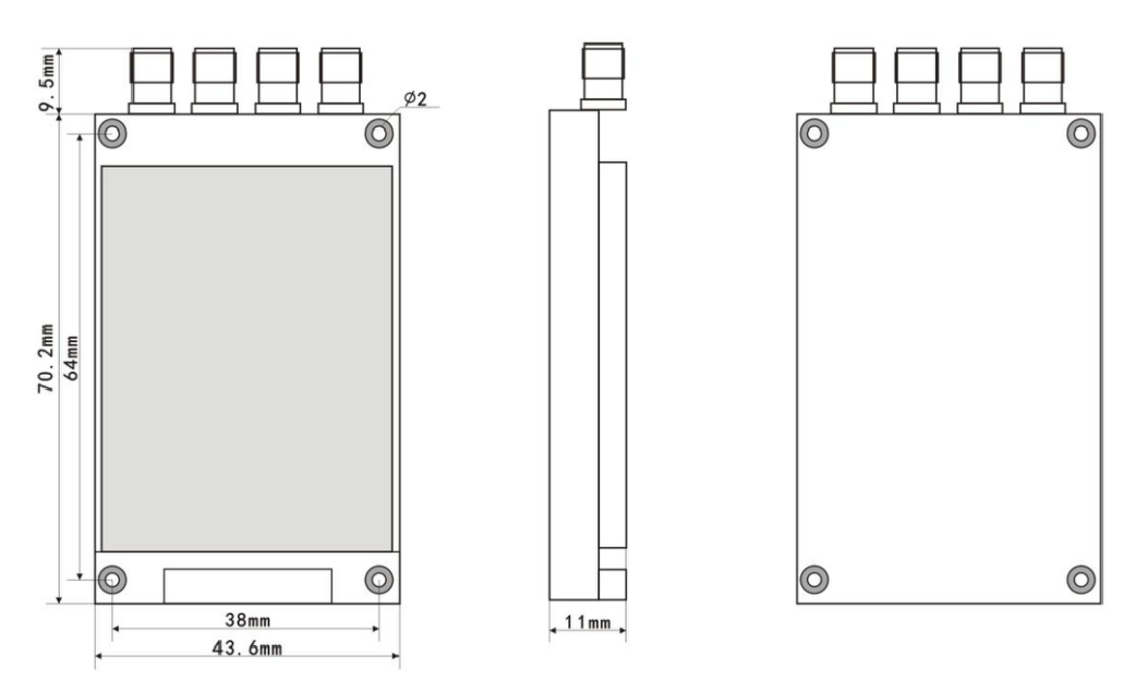 JT-2540 UHF RFID 4-port Module JT-2540 UHF RFID 4-port Module