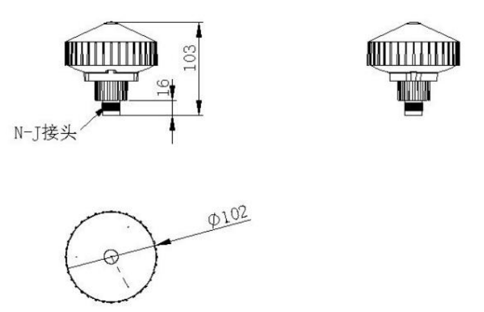 Gnss antenna BDS Glonass 32dB High-Gain Timing Antenna
