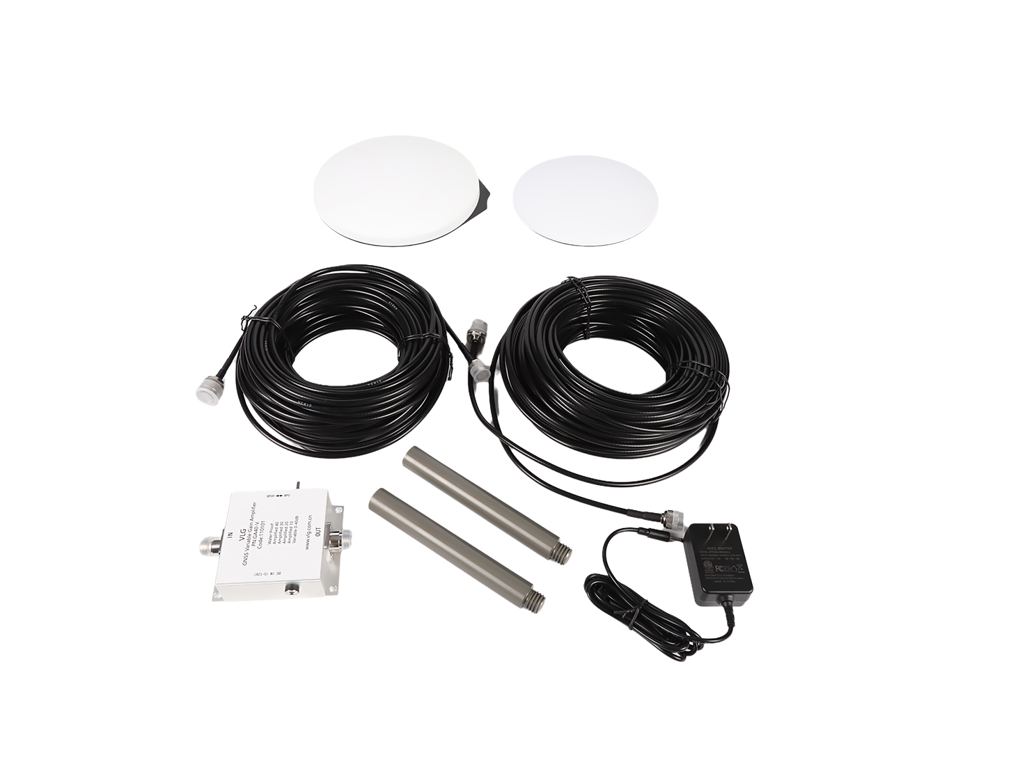 RTK Antenna and Full Frequency GNSS Repeater System for Indoor Satellite Coverage